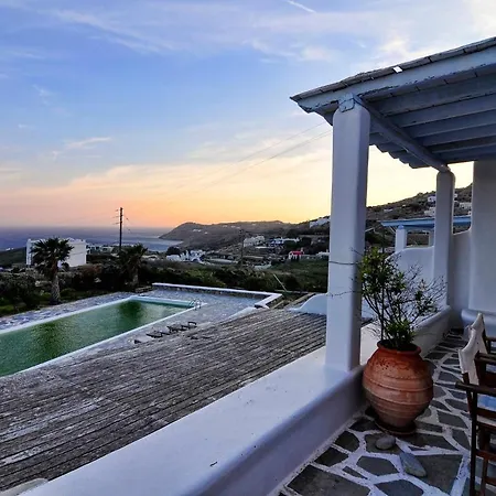 Elia Mykonos Villa With Shared Pool Magnificent Views וילה *