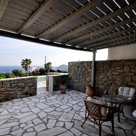 Elia Mykonos Villa With Shared Pool Magnificent Views וילה