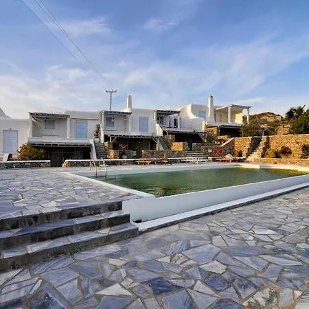 Elia Mykonos Villa With Shared Pool Magnificent Views וילה